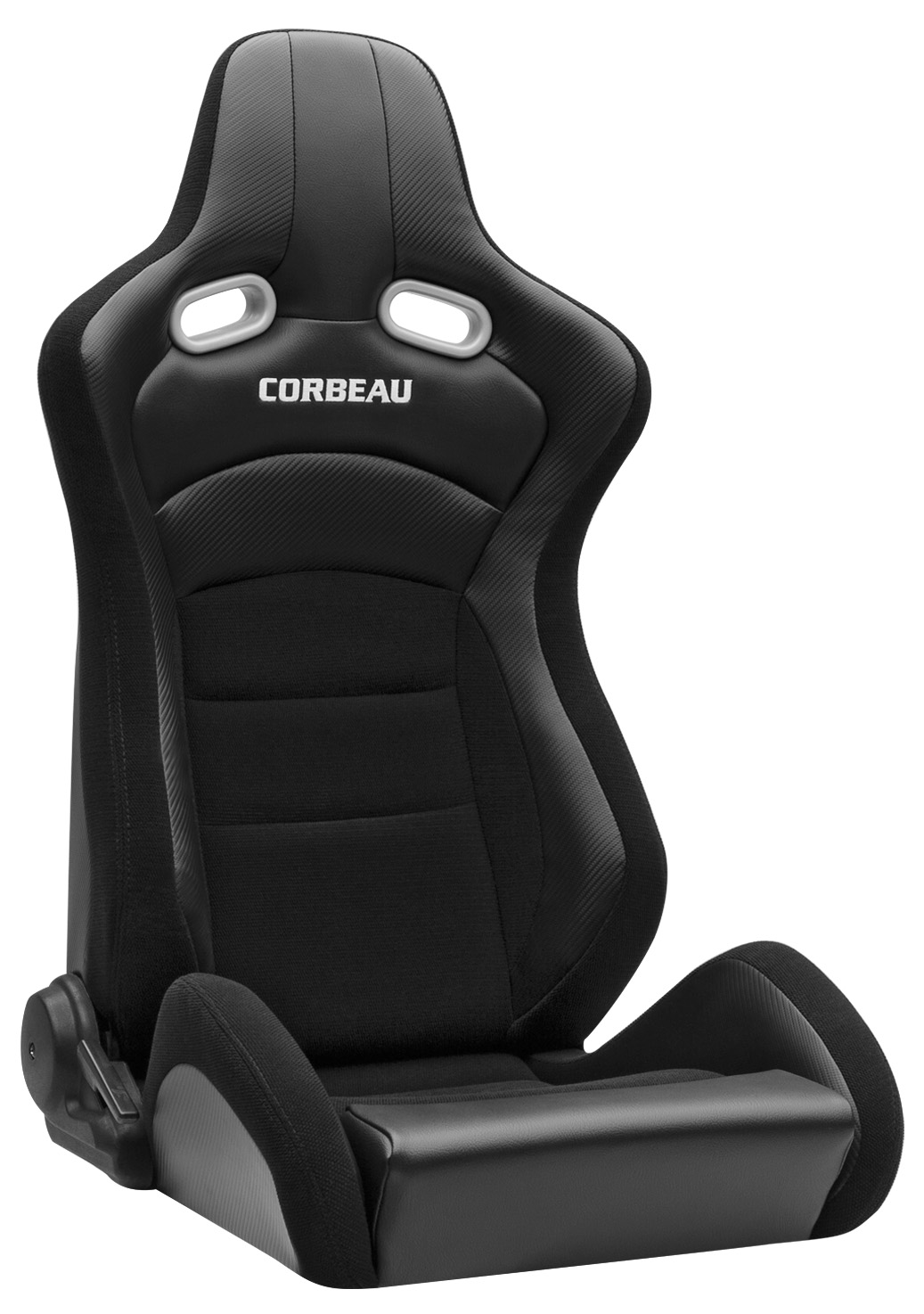 Corbeau Sportline  Racing Seat, RRX Black Carbon Vinyl / Cloth, 94901PR